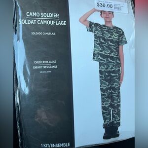 Camo Soldier Halloween costume